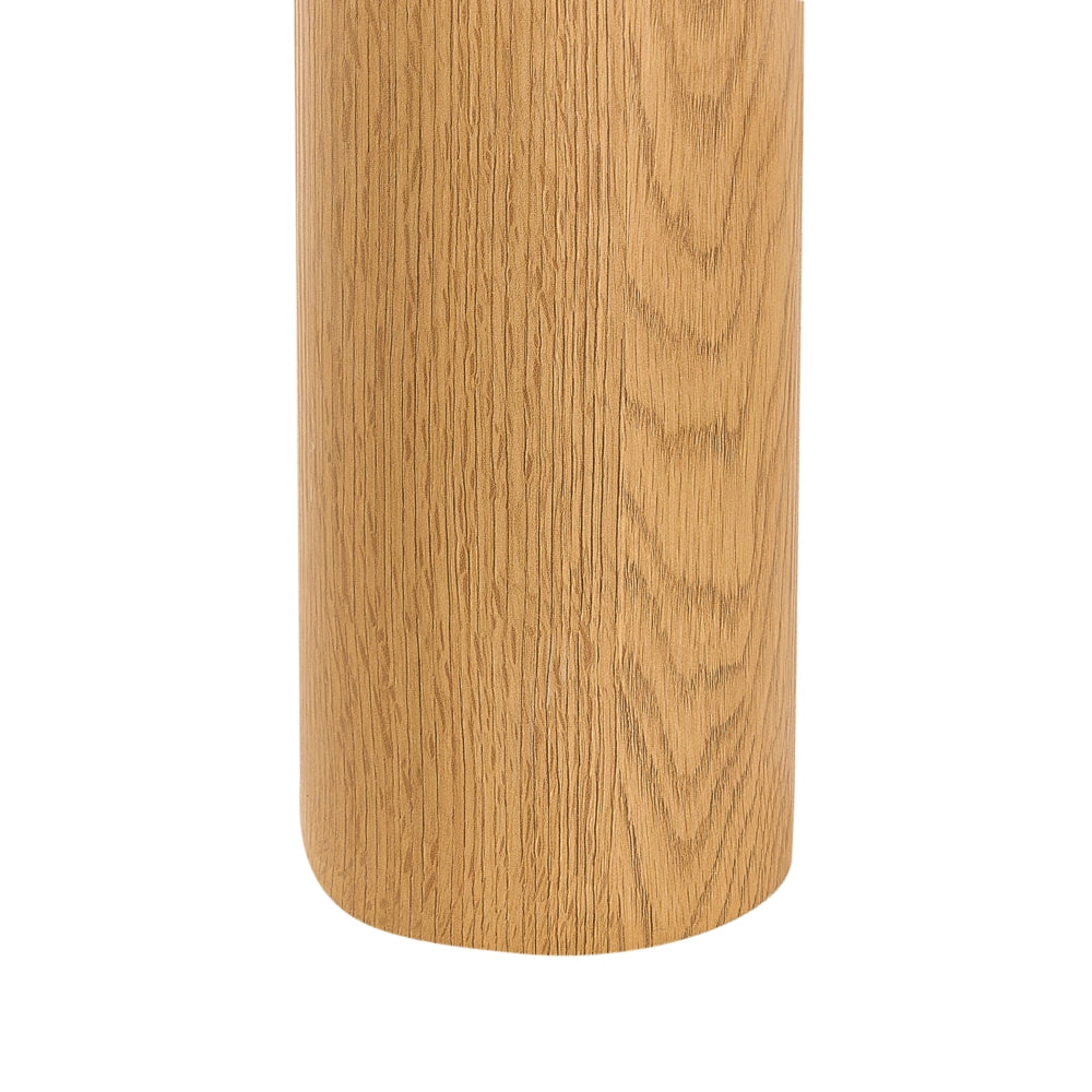 Tavolino da caffè in legno chiaro Legno ingegnerizzato Retrò Rotondo Soggiorno Legno impiallacciato