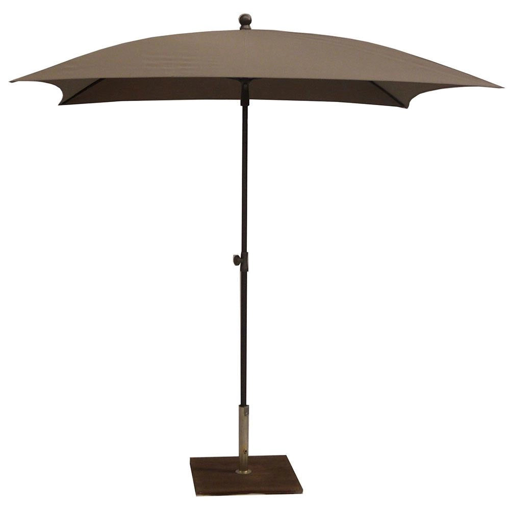 Ombrellone da Giardino 200x200 cm Palo Ø27 mm in Acciaio Maffei Kronos Tortora