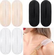 6x cuscinetti di protezione per spalline in silicone - senza buchi - schiuma antiscivolo per spalline - cuscinetti per reggiseno - gel pad - comodi e soffici - schiuma per spalline per abbigliamento - schiuma per spalline per donne