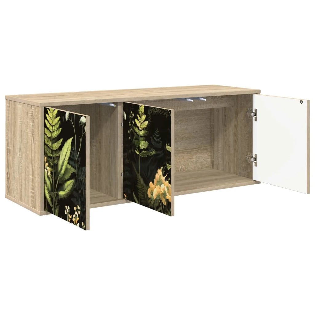 Mobile TV da Parete RHENEN 102 x 33 x 40 cm Rovere Sonoma 8007149