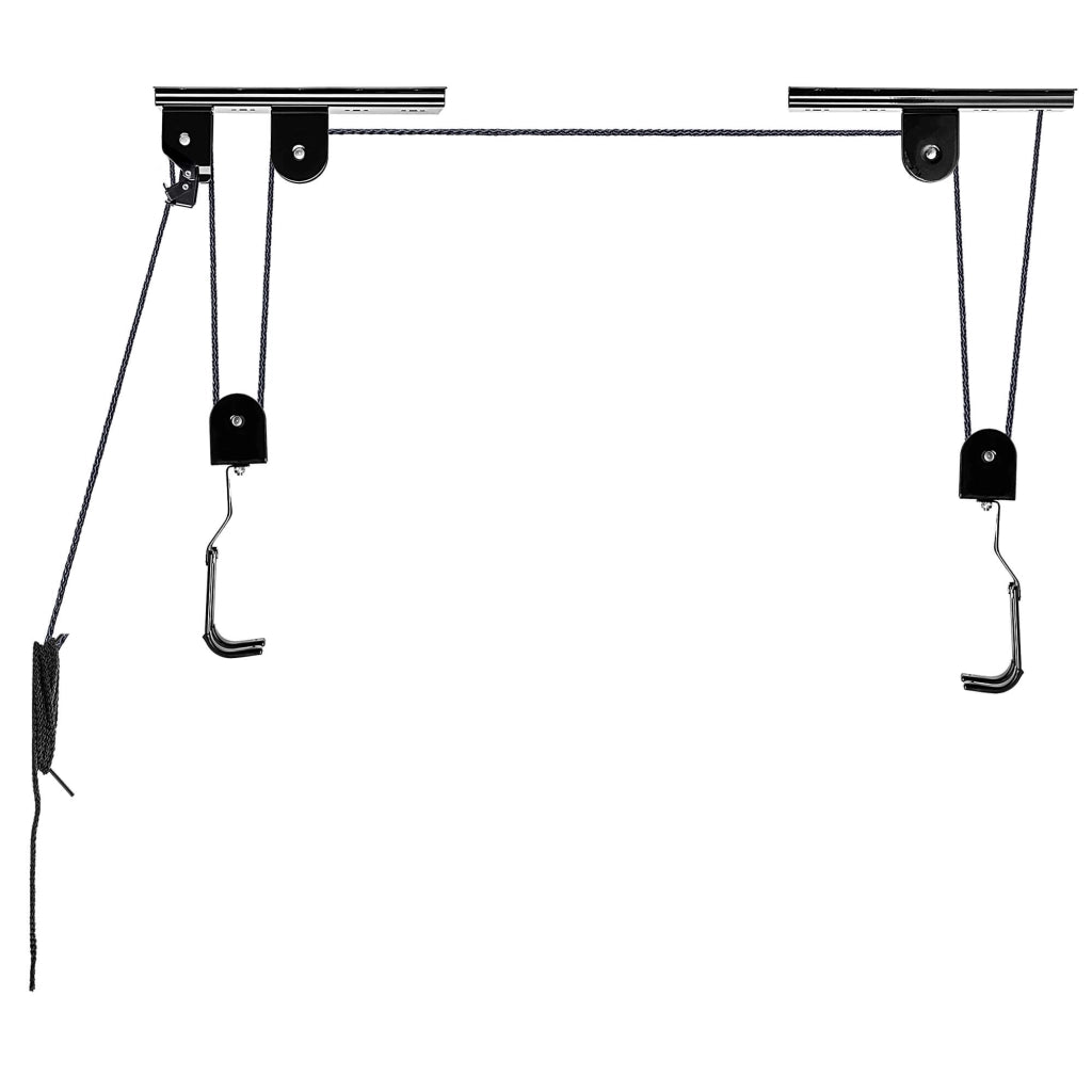 KADAX Supporto per bicicletta da soffitto, gancio per sollevamento biciclette, robusto.