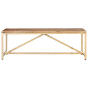 Tavolino da Salotto 120x60x40cm in Legno Massello 286339