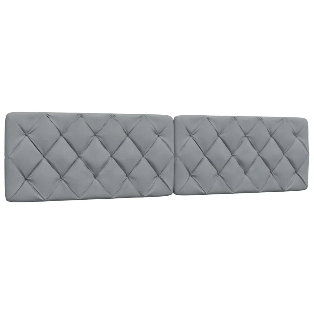 Giroletto senza Materasso Grigio Chiaro 200x200 cm Tessuto 3310622