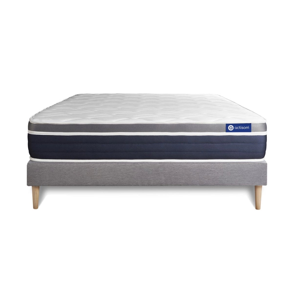 Kit rete e materasso matrimoniale Actimemo confort 180x190cm - Spessore : 26cm- memory foam - Moderatamente rigido