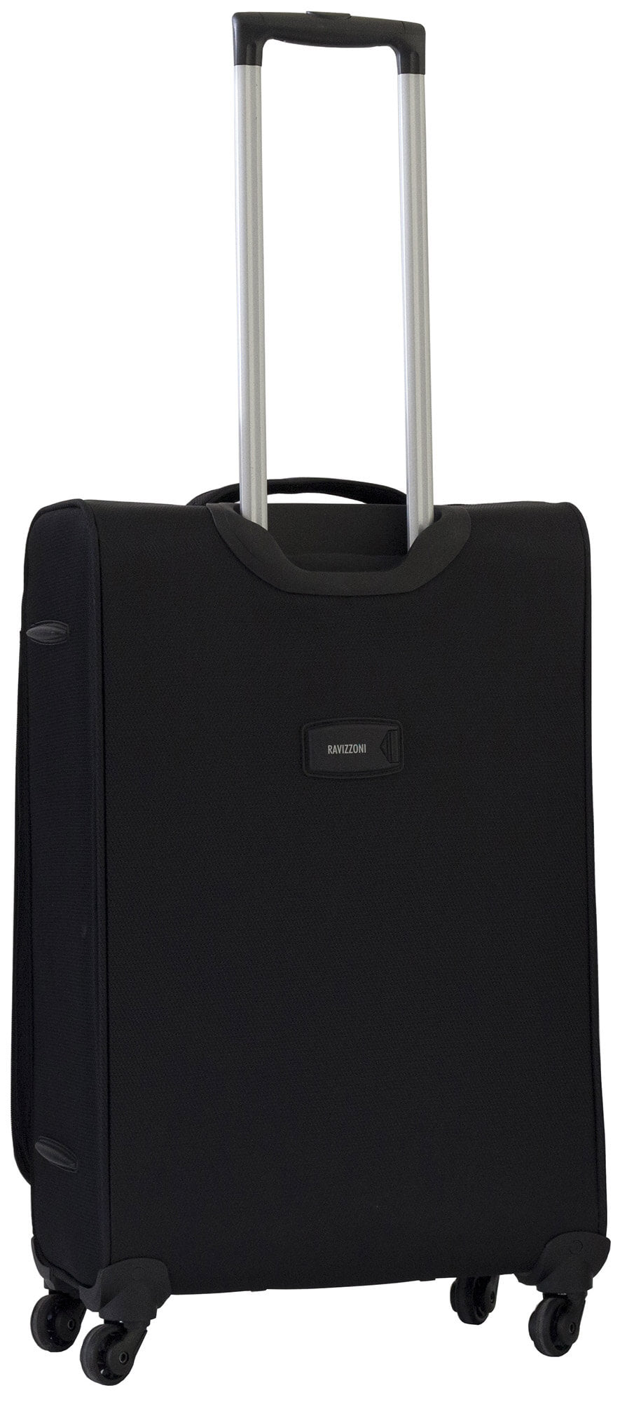 Trolley Valigia Media Morbida in Poliestere 4 Ruote TSA Ravizzoni Gin Tonic Nera