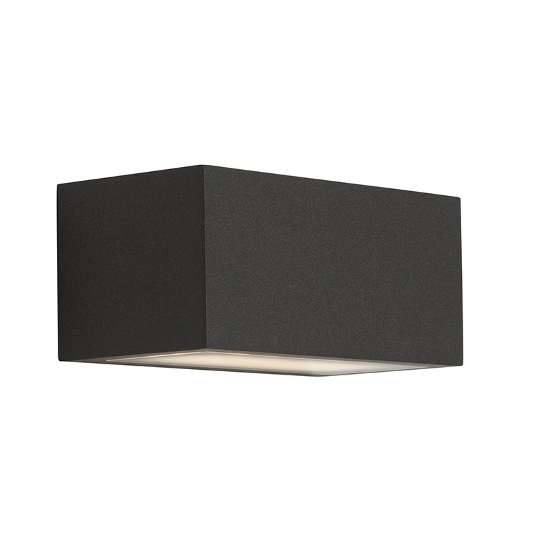 Applique LED RUFY Biemissione 24W 3000K 100°-100° IP65 Antracite - Illuminazione Esterna Architetturale in Alluminio Pressofuso - Rossini Group