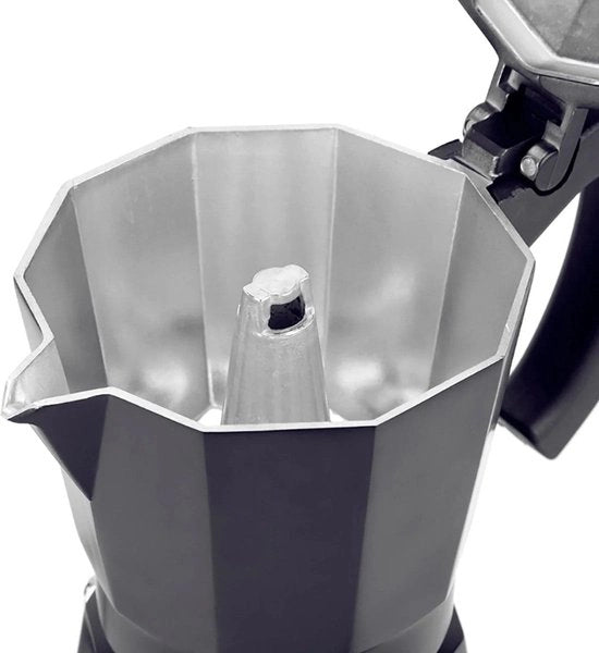 Percolatore elettrico - Capacità 300ml/6 tazze - Nero