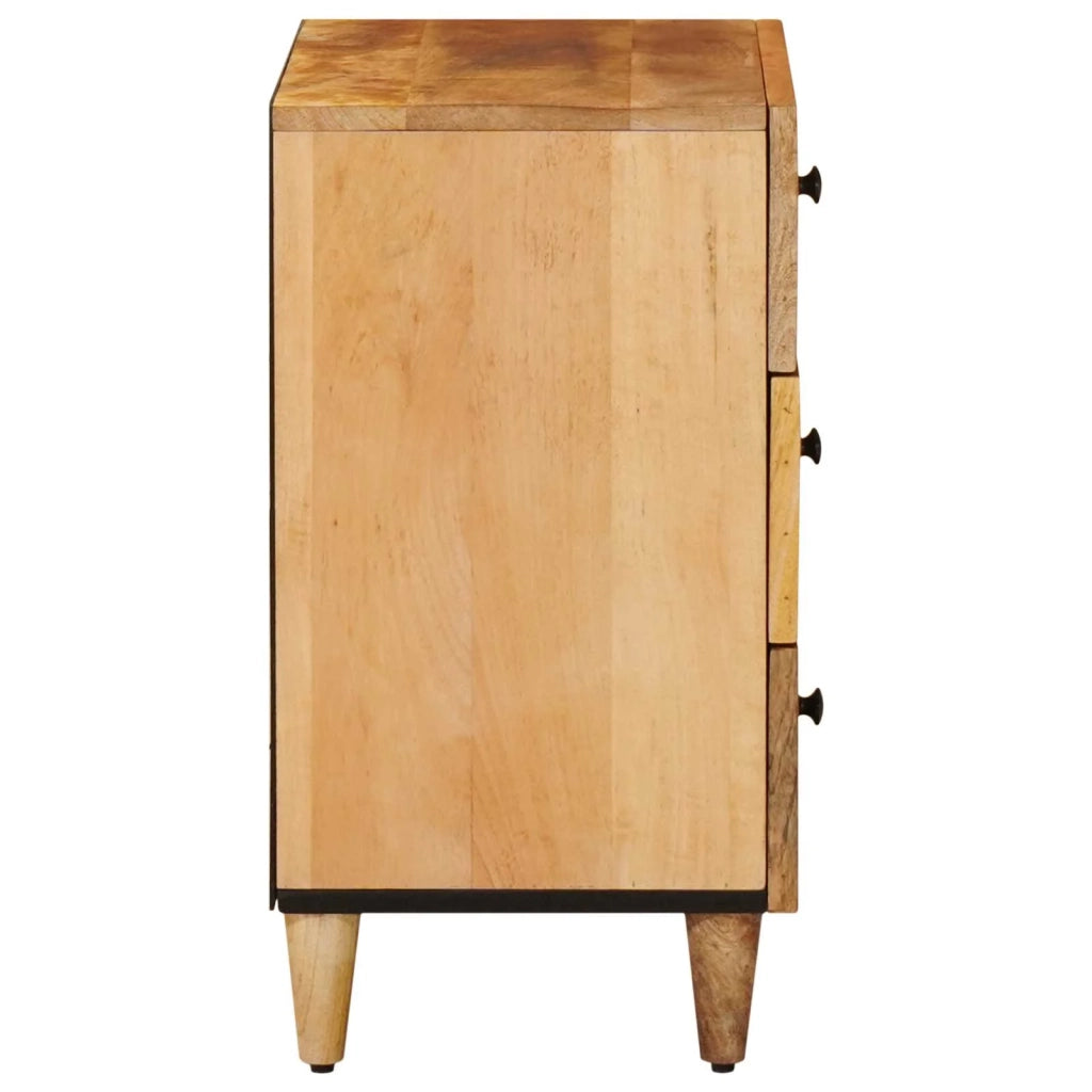 Comodino Marrone 50 x 33 x 60 cm Legno di mango massello