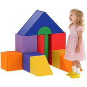 Set di Costruzioni Morbide per Bambini da 1-3 Anni con 11 Forme, in PU e EPE, Colori Vari