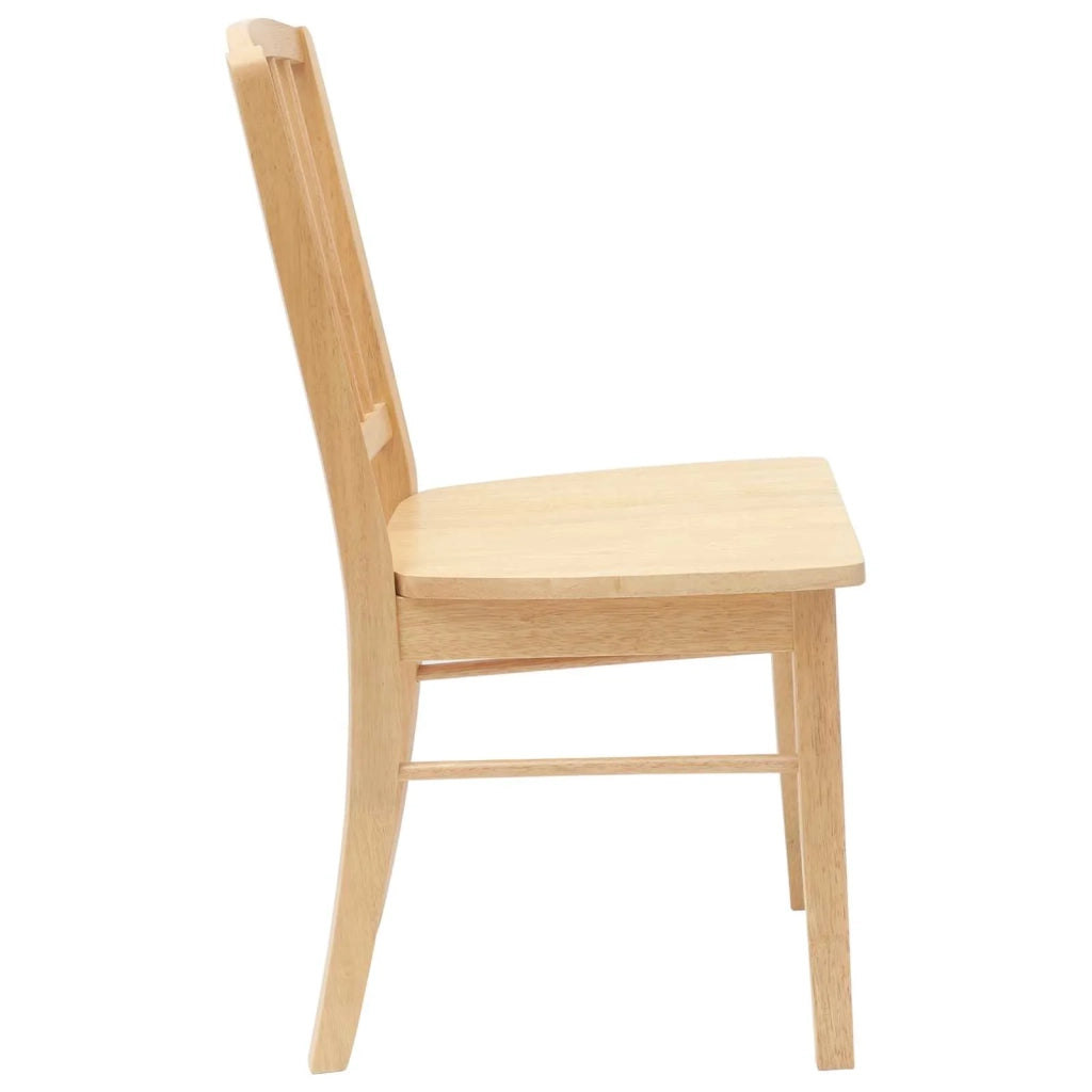 Sedie da pranzo 2 pcs Naturale 50 x 52,5 x 91 cm 42020450