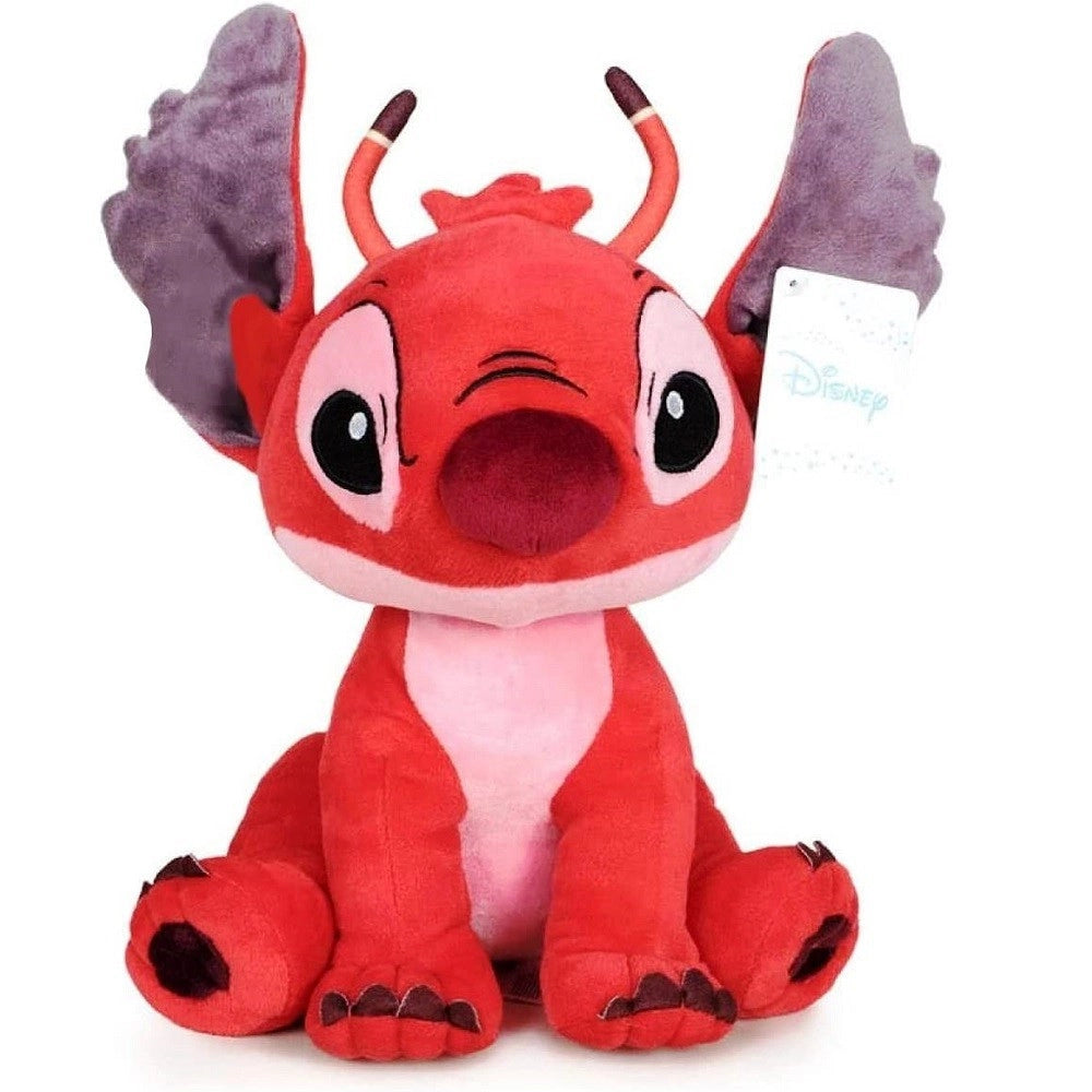 Trade Shop - Stitch Morbido Peluche Rosso 60cm Pupazzo Sonoro Parlante Bambini Lilo & Stitch -