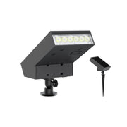 Faretto LED solare da giardino 500lm IP65 con picchetto e sensore crepuscolare - 3000K