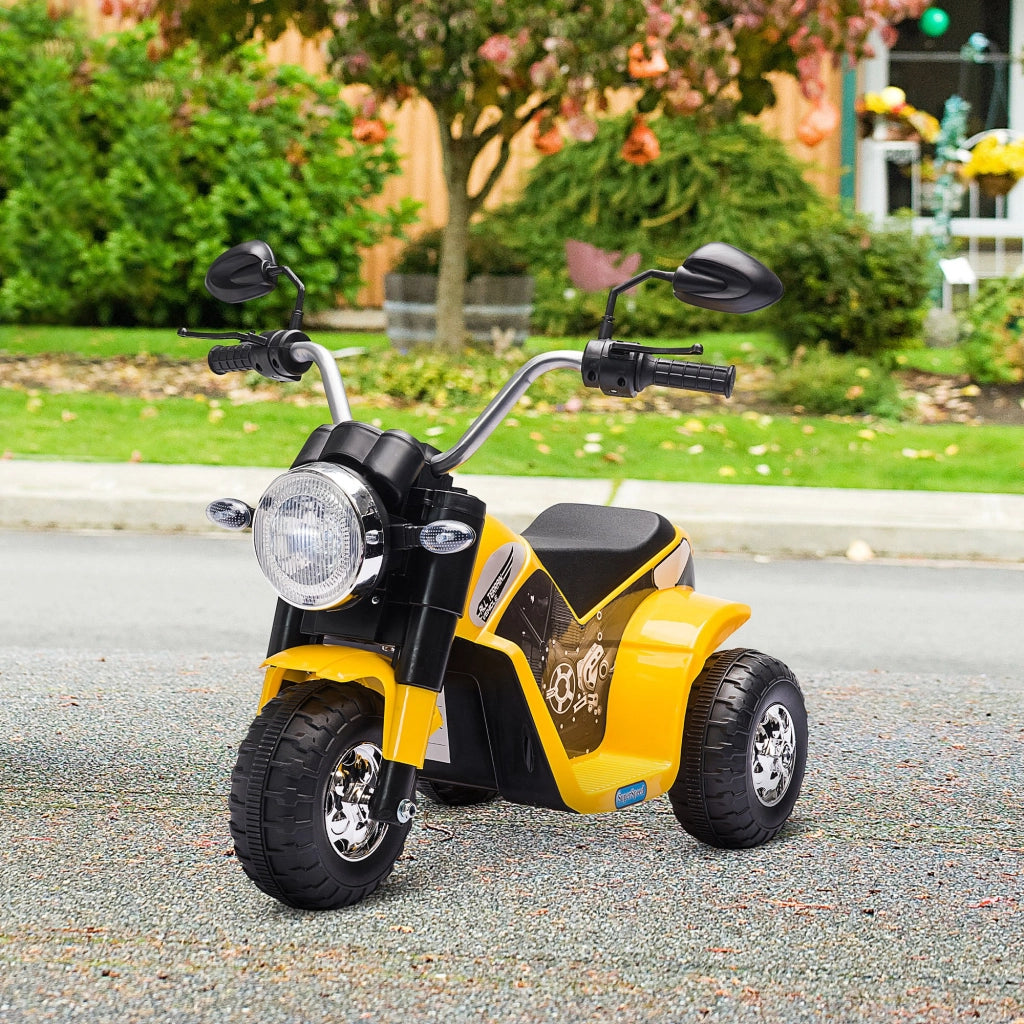 Moto Elettrica per Bambini ¨C zephmum ¨C 72x57x56 cm Giallo