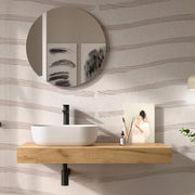 Mensolone bagno 100 cm sospeso in rovere africa - Sumo