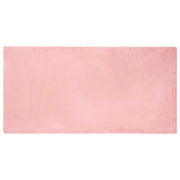 Tappeto del soggiorno | Tappeto antiscivolo in sintetica di coniglio OLITE Rosa