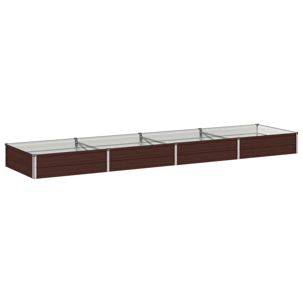 Letto rialzato da giardino Marrone 320 x 80 x 24 cm 8006498