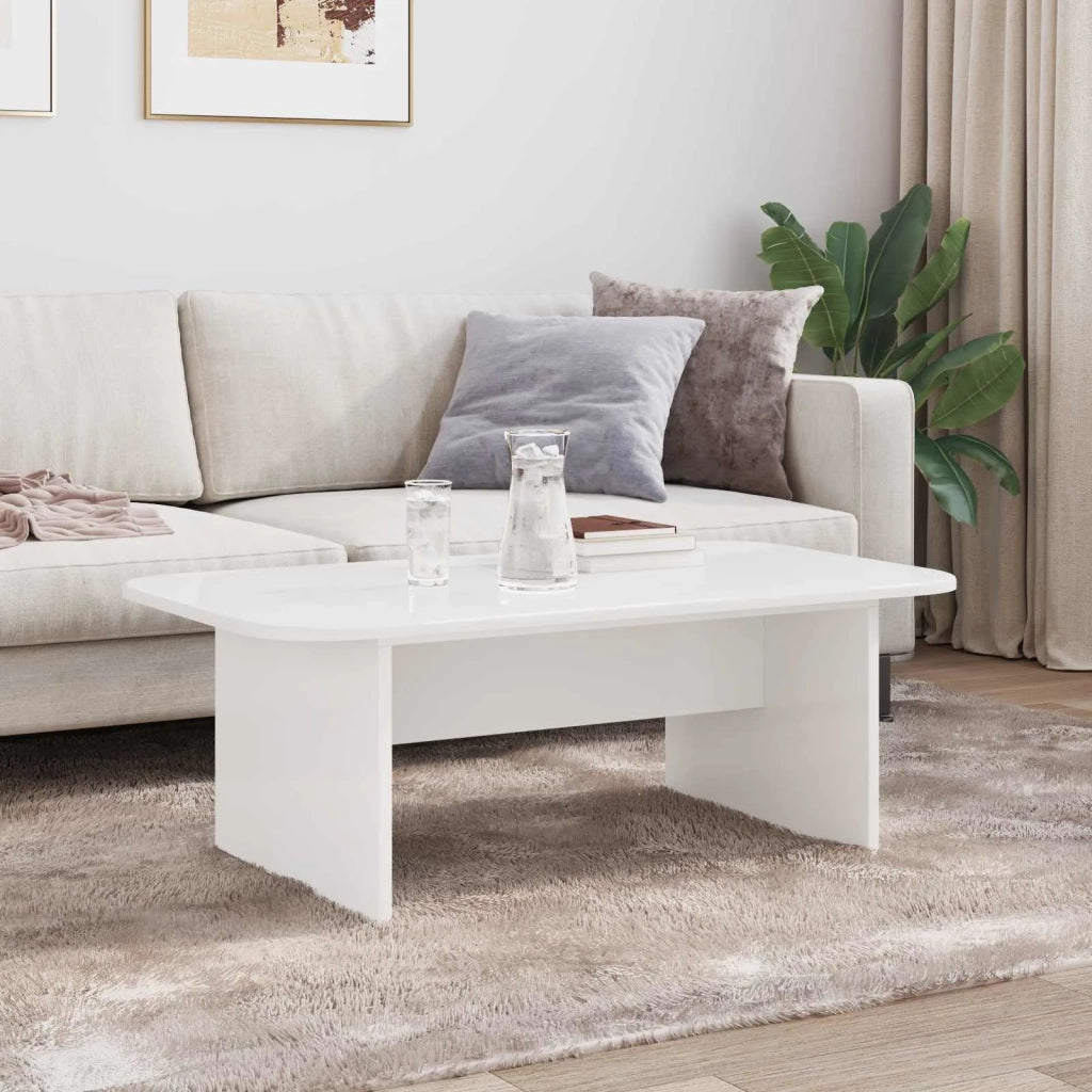 Tavolino da salotto Bianco 93 x 53 x 33 cm Legno ingegnerizzato 891140