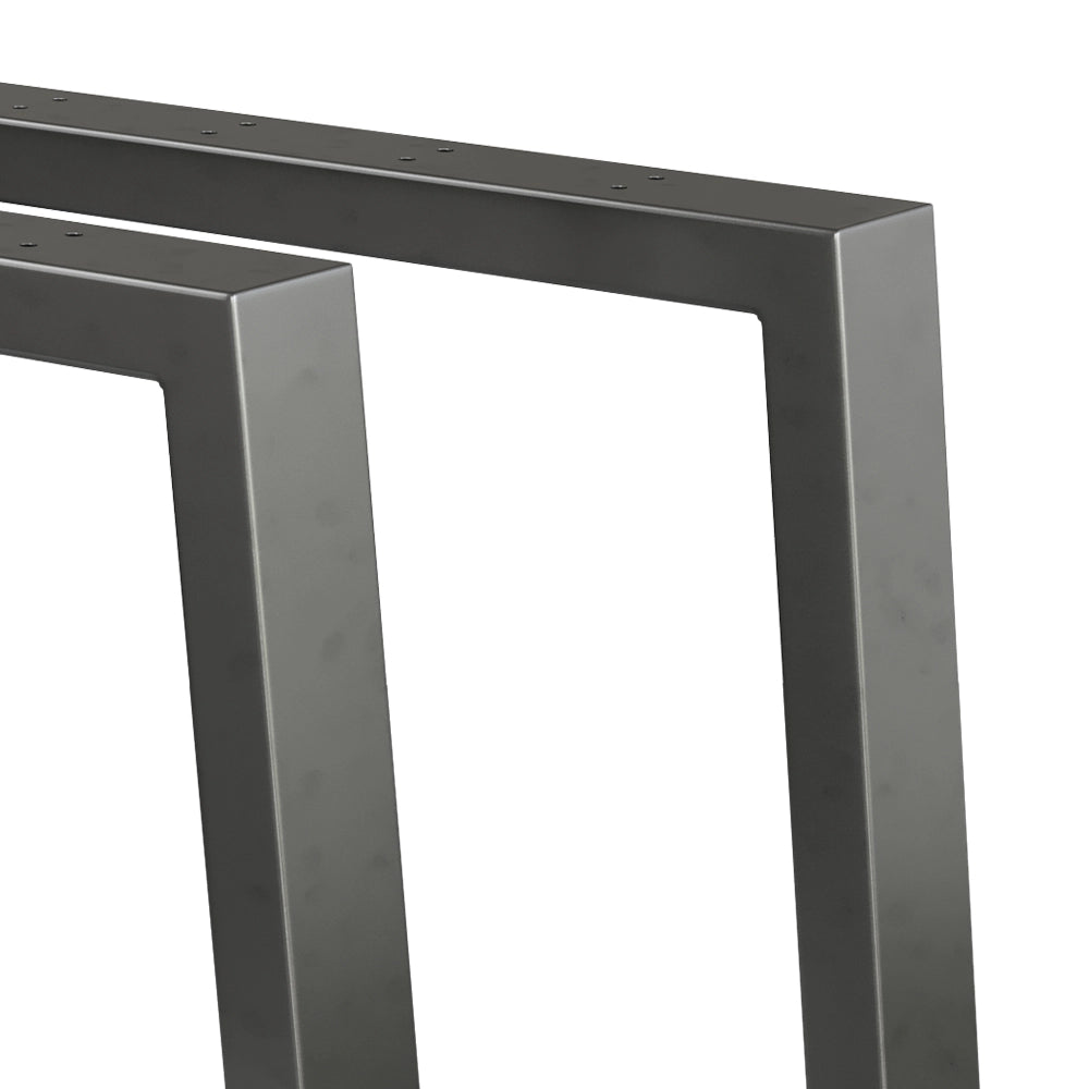 Vicco Gambe per tavolo Nero 75 x 72 cm A forma di U