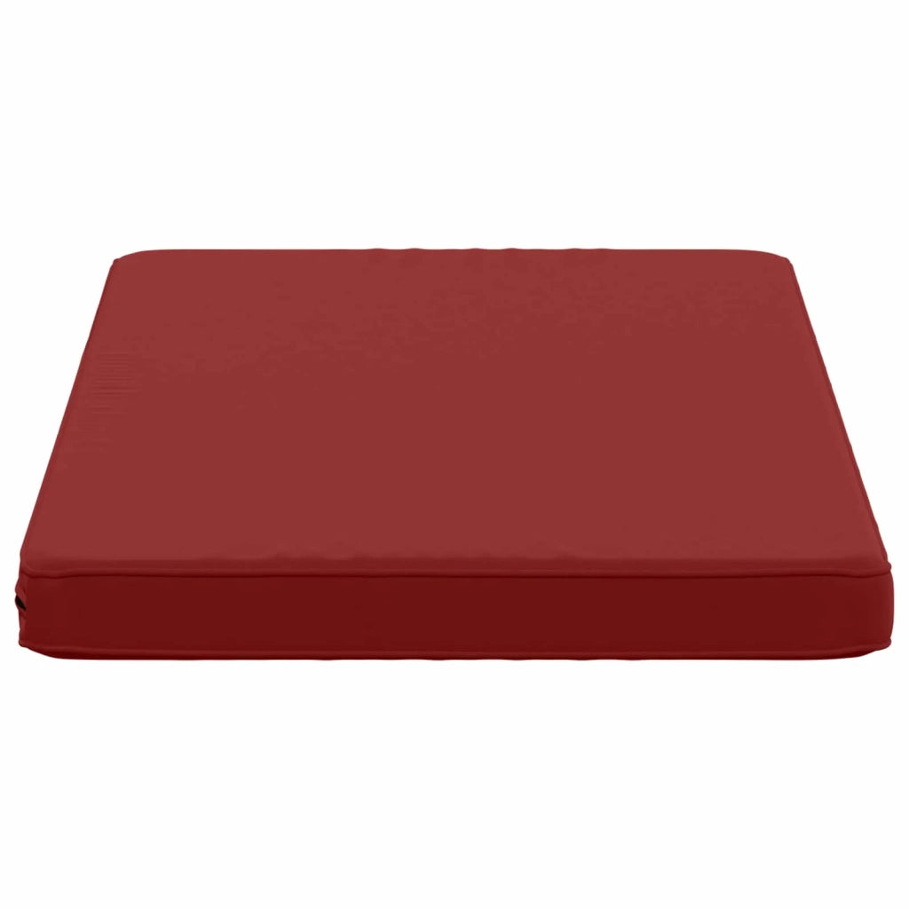 Cuscino per Panchina a 1 Pezzo VUGHT 100% Poliestere Rosso Vino 951688