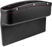 Organizzatore di accessori per auto con cassetto laterale - Nero - 1 pezzo - 23,5 x 5,5 x 16,5 cm - Materiale ABS di alta qualità - Resistente ai graffi - Supporto per auto