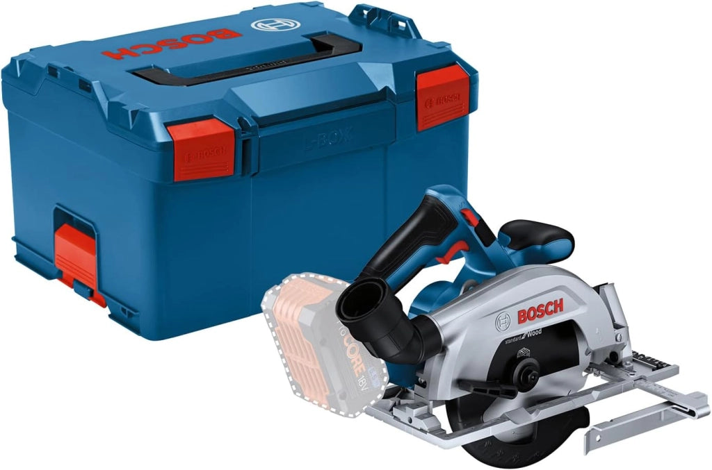 Bosch Professional 18V System Sega circolare a batteria GKS 18V 57-2 (lama da 165 mm, profondità di taglio 57 mm, incl. L-BOXX, senza batteria/caricabatteria)