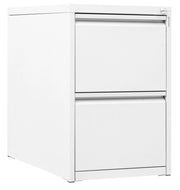 Classificatore 2 Cassetti 46x62x70,5 cm in Metallo Bianco