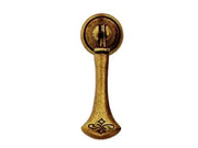 PENDENTE PER MOBILI SNODATO MOD.21009 IN ZAMA FLORENCE- - mm.20x58h. - 5 pezzi METALSTYLE