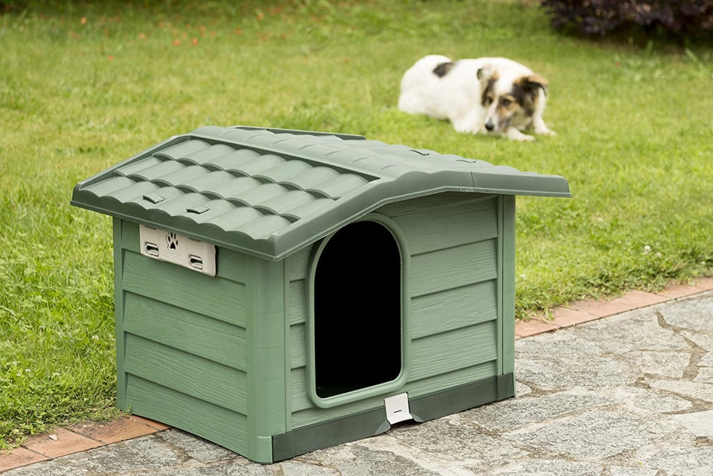 BAMA CUCCIA BUNGALOW 89X75X62 VERDE TAGLIA M