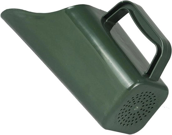 Schep per terra, schep per giardino, schep quadrato per terra con manico comodo, fondo piatto con foro fine, schep leggero multifunzionale in plastica per giardinaggio, acquario, plastica.