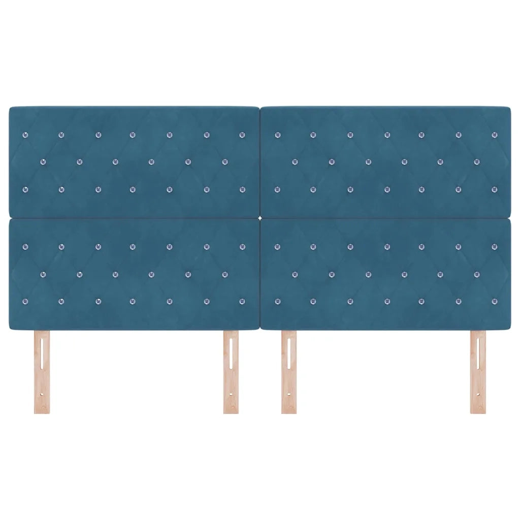 Testiera Blu Scuro 180 cm Velluto 3337774