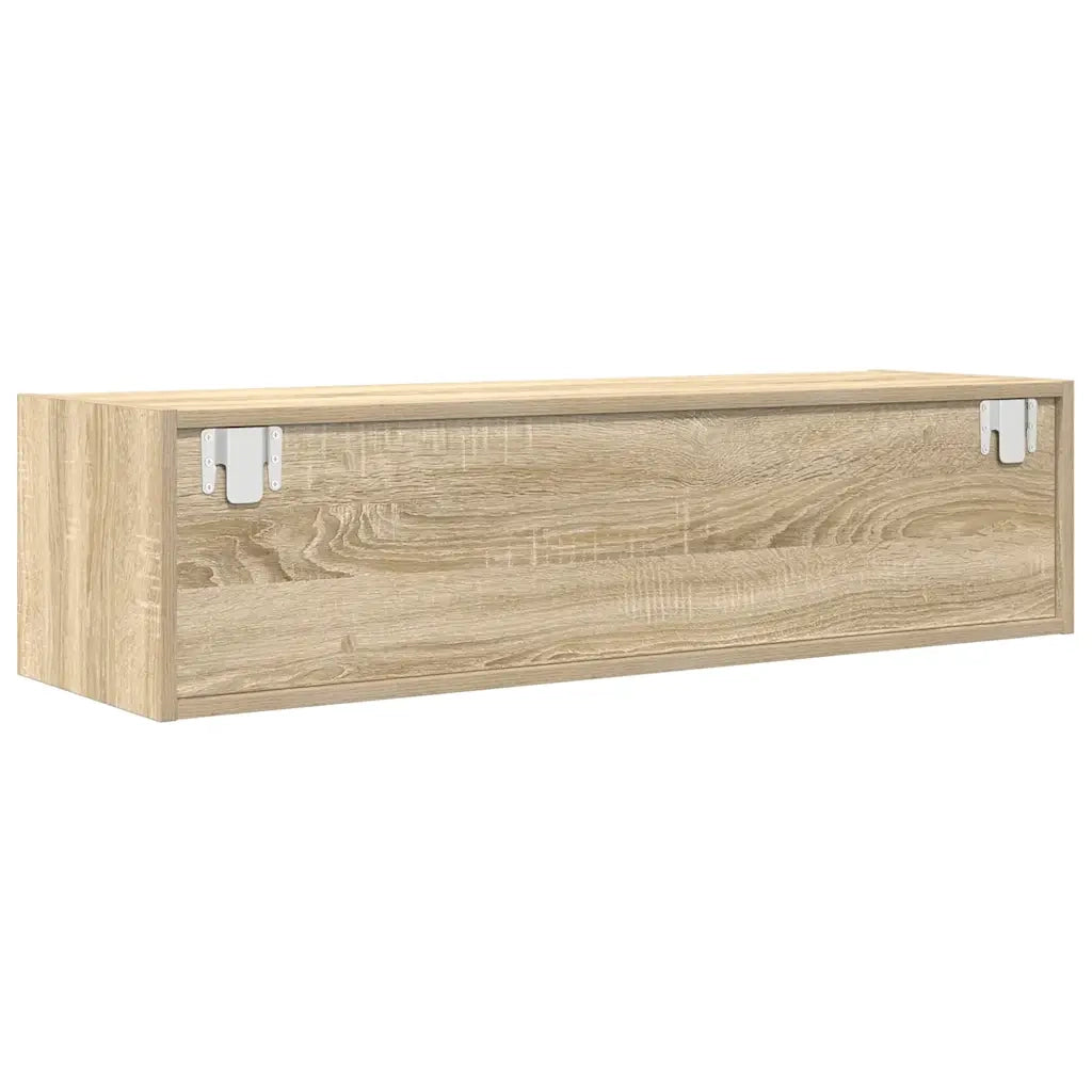 Mobile Porta TV Rovere Sonoma 100x31x25,5 cm Legno Multistrato 861476