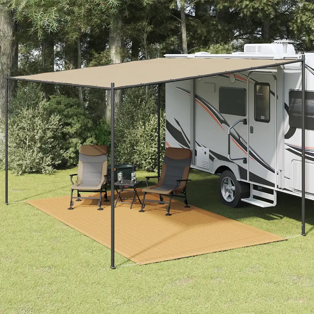 Tappeto da Tenda | Tappeto da campeggio Sabbia 200x400 cm HDPE