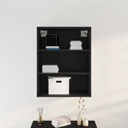 Armadio a sospensione Rovere nero 69.5 x 32.5 x 90 cm