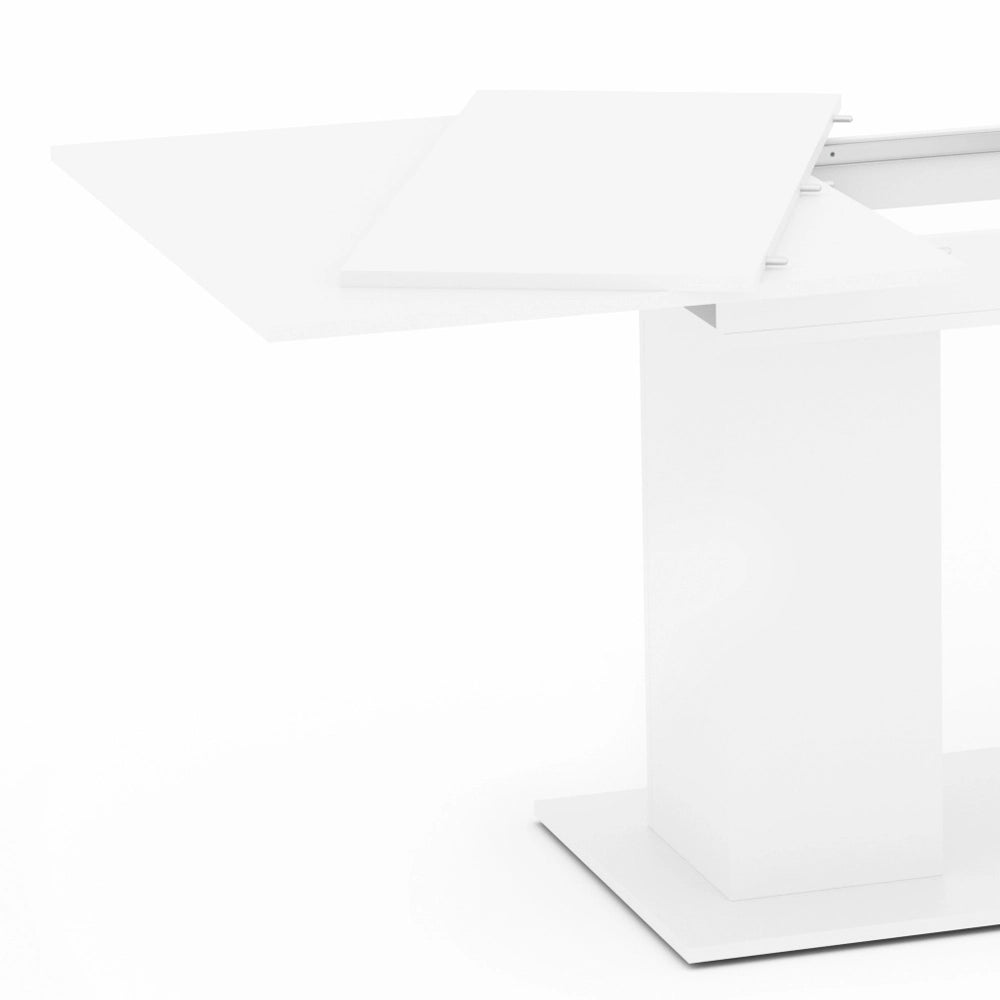 Vicco Tavolo da pranzo allungabile Bianco 90 x 140 cm