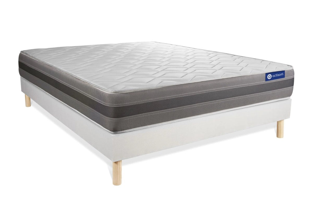 Kit rete e materasso matrimoniale Actimemo relax 140x210cm - Spessore : 24cm- memory foam - Moderatamente rigido