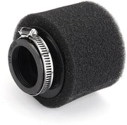 Filtro d'aria per motocicletta doppio schiuma - 35/38/40/42/45/48 mm - Adatto per ATV - Ricambio - Nero - Plastica e schiuma di poliuretano