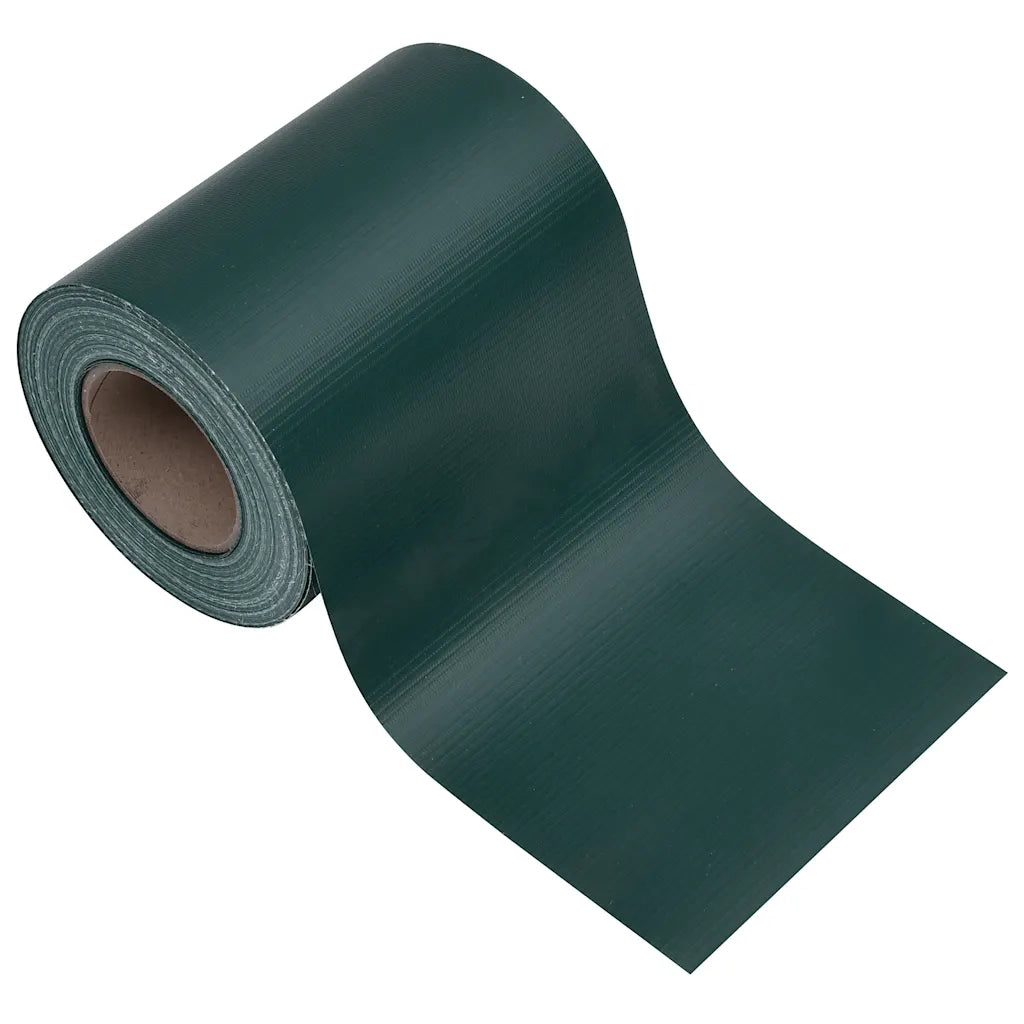Recinzione Frangivento 4 pz in PVC 35x0,19m Verde Opaco 147870