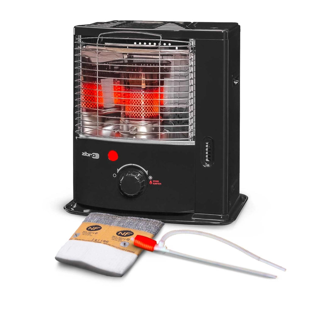 Stufa portatile Zibro by Toyotomi RS122, stufa a combustibile, nessuna installazione necessaria, potenza 2200 W