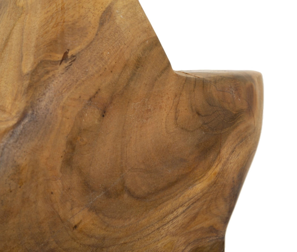 SCULTURA STELLA IN TEAK RICICLATO CM 28X12X42 (PEZZI UNICI - NON RIP. IN SERIE)