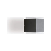 Applique Esterno Interno In Alluminio Grigio Led 7,2+7,2W 700 Lm 3000K Tango