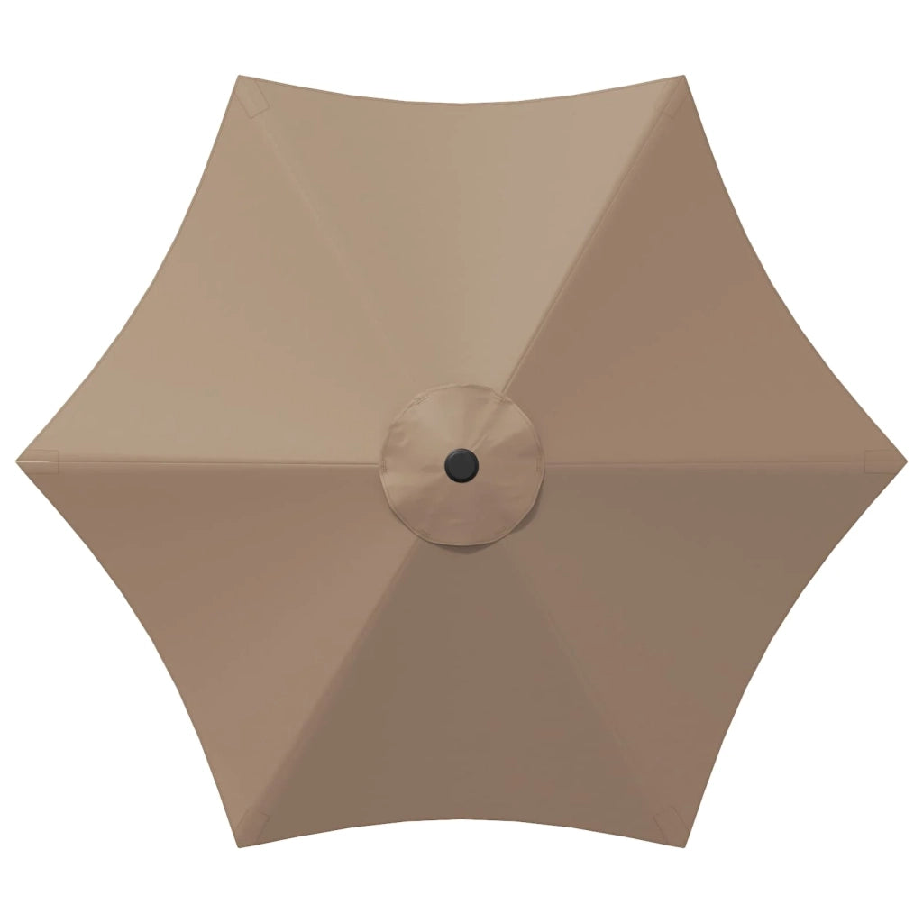 Ombrellone da giardino-Parasole da Giardino con Base 300 x 300 cm Poliestere 401945