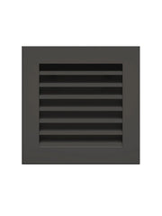 Griglia di ventilazione per camino Nera- Hide 17x17