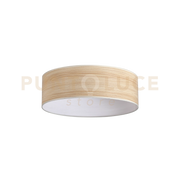 SET UP PARALUME SLIM D.45CM IN TESSUTO E PVC PER SOFFITTO EFFETTO LEGNO
