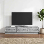 Mobile TV Grigio Sonoma 147 x 34,5 x 27 cm Legno ingegnerizzato 895861