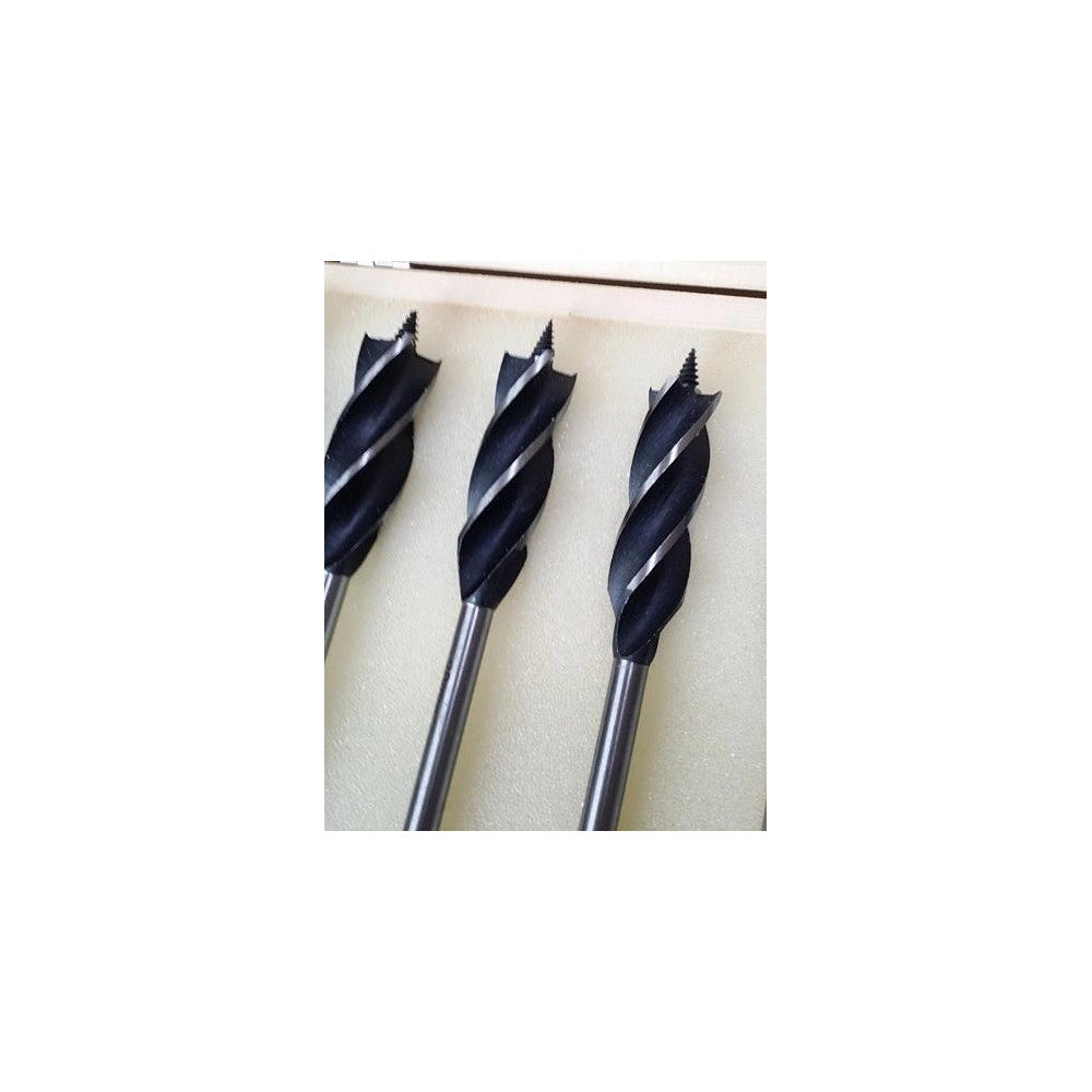 Trade Shop - Set 8 Punte Per Trapano Tassellatore Puntale Autofilettante Legno Con Prolunga -