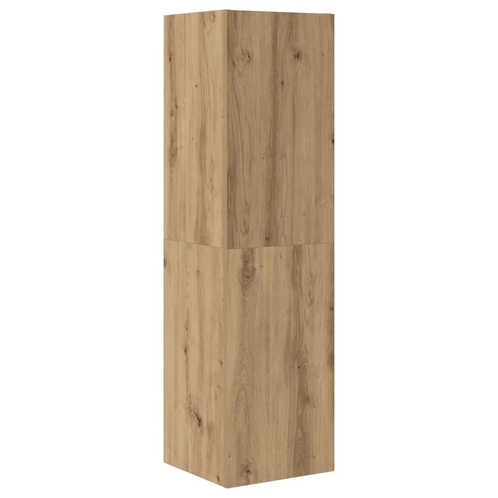 Set mobile TV 4 pcs Rovere artigianale Legno multistrato 3393329