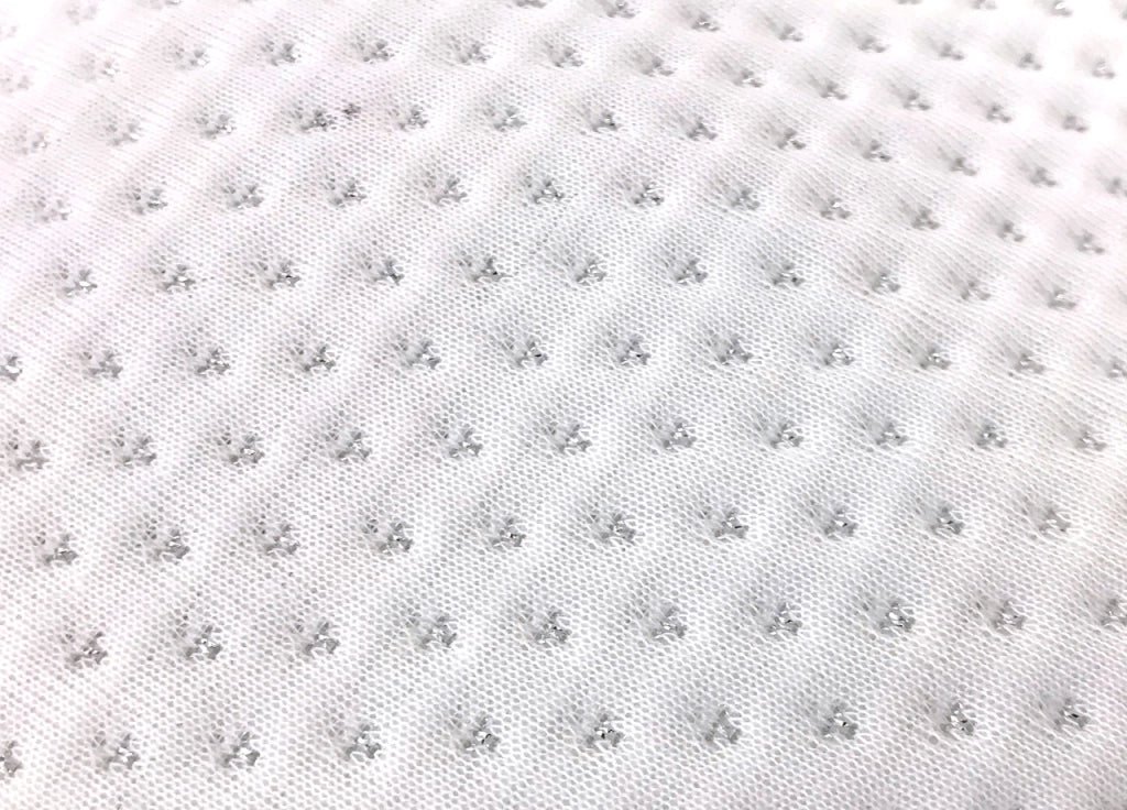 Coprimaterasso Con Angoli Elasticizzati Modello Silver Fresh - 1 Piazza E Mezza - Silver