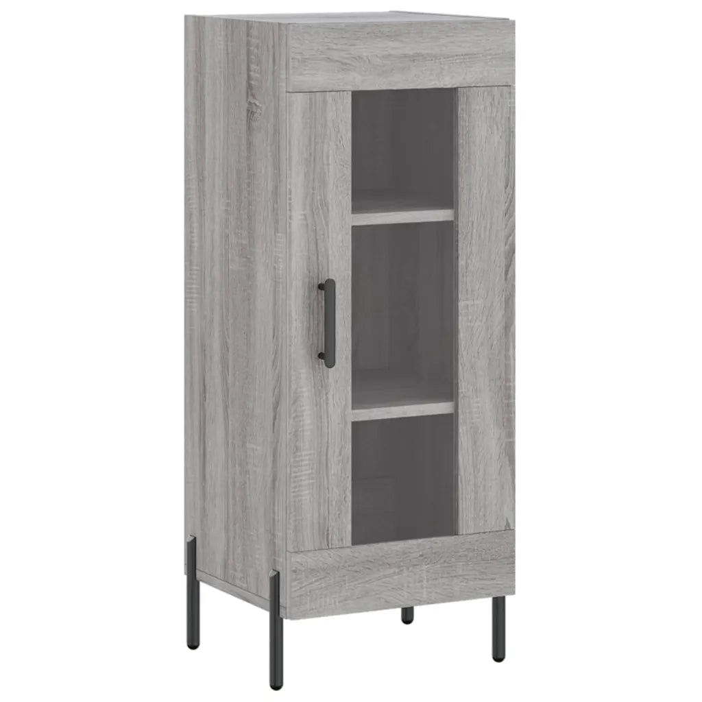 Credenza Grigio Sonoma 34,5x34x180 cm in Legno Multistrato 3199055