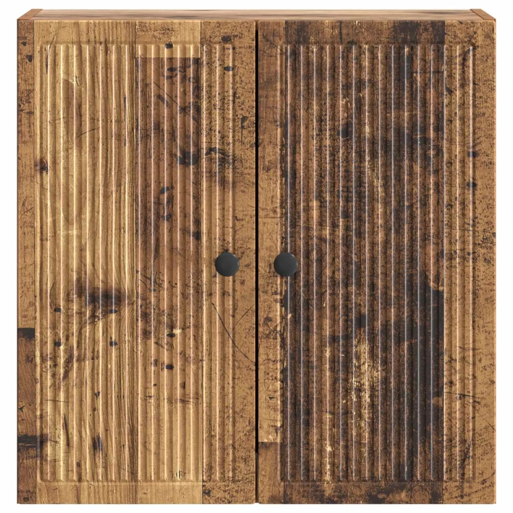 Mobiletto a muro Legno antico 59 x 31 x 60 cm 897903