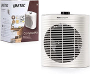 Ventilatore termico compatta 2000 W con maniglia integrata - regolazione di temperatura - funzione anticondensazione - protezione contro surriscaldamento